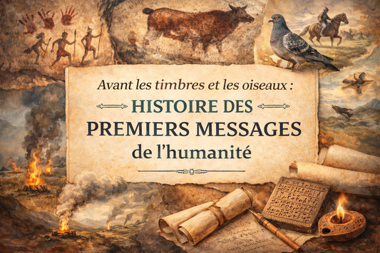 Avant les timbres et les oiseaux : histoire des premiers messages de l’humanité