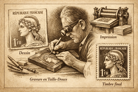 Comment sont fabriqués les timbres ?