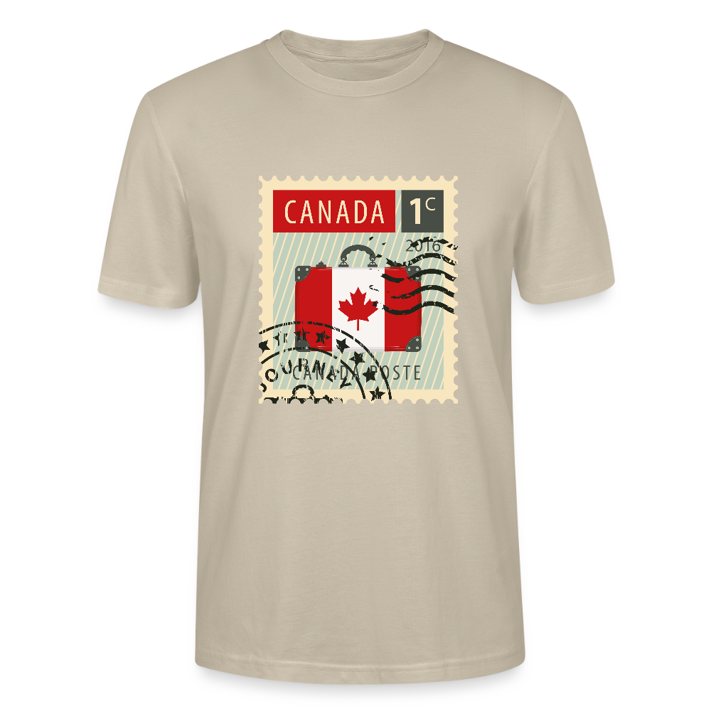 Timbre Canada | T-shirt Unisexe - beige