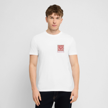 🫶🏼 Timbre Coeur - Timbré de toi ( Magenta ) | T-shirt Unisexe 🫶🏼 - blanc