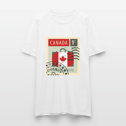 Timbre Canada | T-shirt Unisexe - blanc