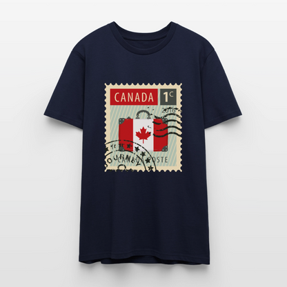 Timbre Canada | T-shirt Unisexe - marine