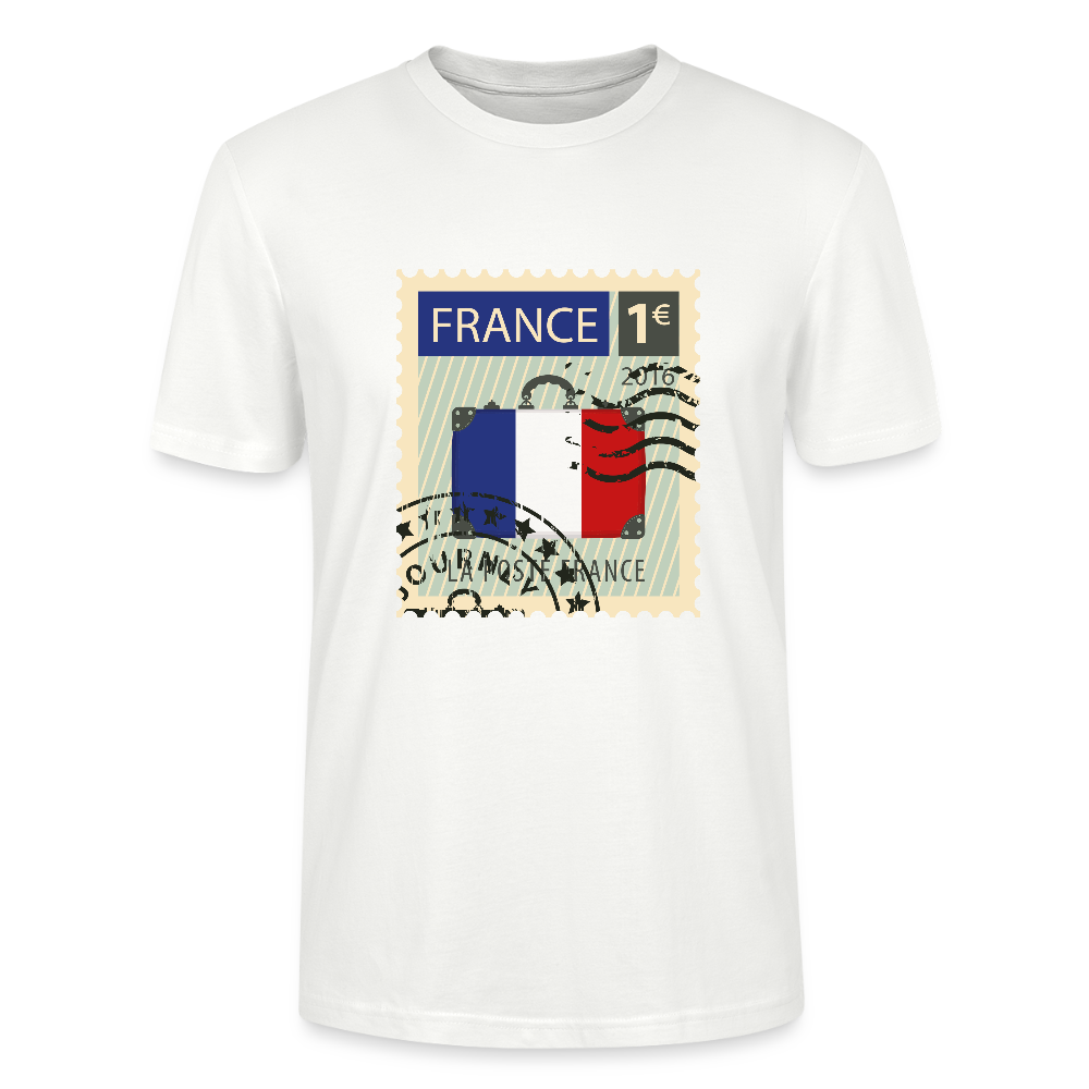 Timbre de France | T-shirt - blanc