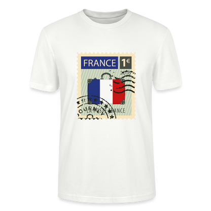 Timbre de France | T-shirt - blanc