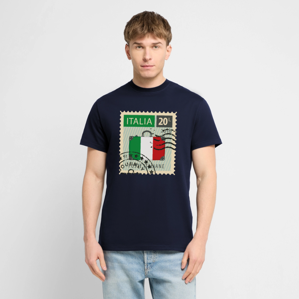 Timbre Italie | T-shirt Unisexe - marine
