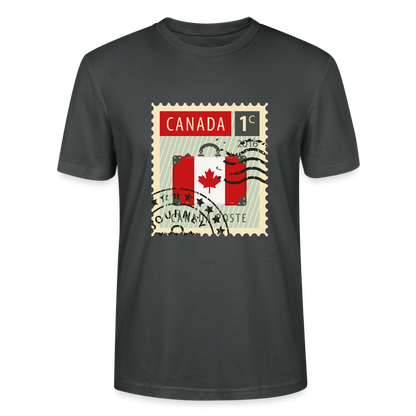 Timbre Canada | T-shirt Unisexe - charbon