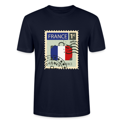 Timbre de France | T-shirt - marine