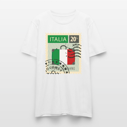 Timbre Italie | T-shirt Unisexe - blanc
