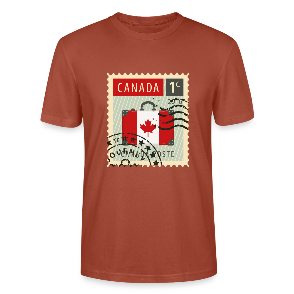 Timbre Canada | T-shirt Unisexe - terracotta