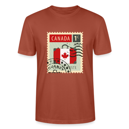 Timbre Canada | T-shirt Unisexe - terracotta
