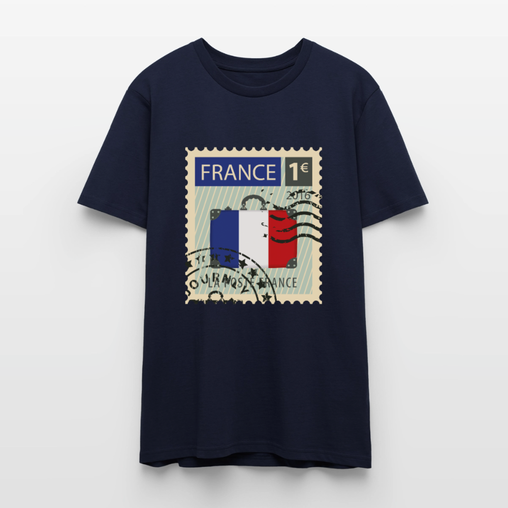 Timbre de France | T-shirt - marine