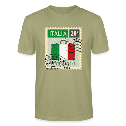 Timbre Italie | T-shirt Unisexe - vert brouillard