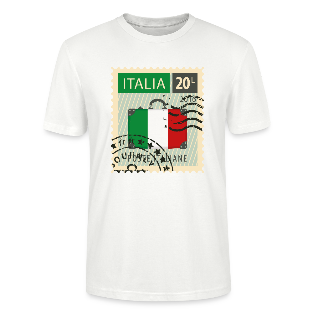 Timbre Italie | T-shirt Unisexe - blanc