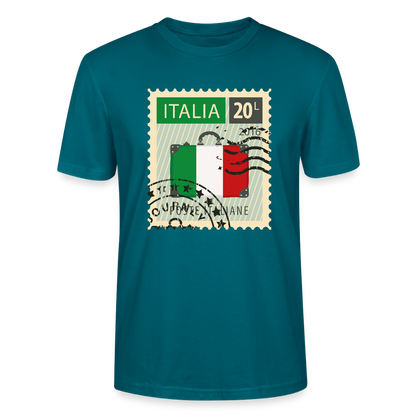 Timbre Italie | T-shirt Unisexe - bleu océan