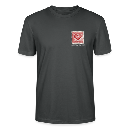 Timbre Coeur - Timbré de toi (blanc) | T-shirt Unisexe - charbon