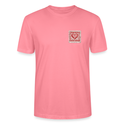 🫶🏼Timbre Cœur – Simple | T-shirt unisexe 🫶🏼 - rose 