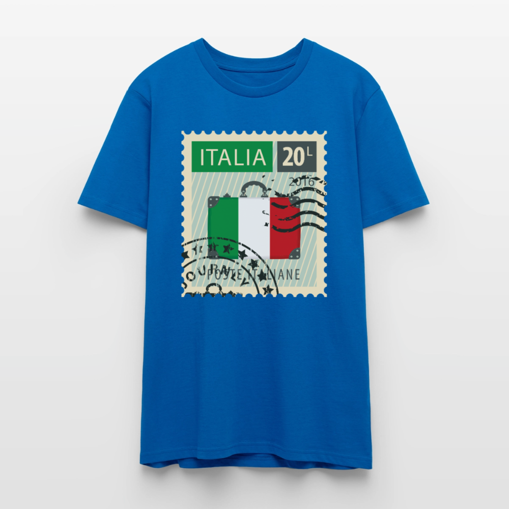 Timbre Italie | T-shirt Unisexe - bleu paon