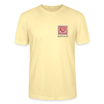 🫶🏼Timbre Cœur – Timbré de toi (Noir) | T-shirt unisexe 🫶🏼 - crème