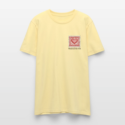 🫶🏼Timbre Cœur – Timbré de toi (Noir) | T-shirt unisexe 🫶🏼 - crème