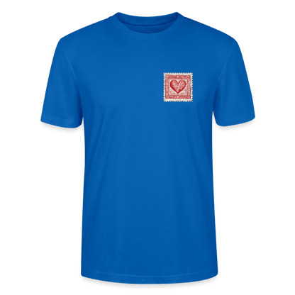 🫶🏼Timbre Cœur – Simple | T-shirt unisexe 🫶🏼 - bleu paon