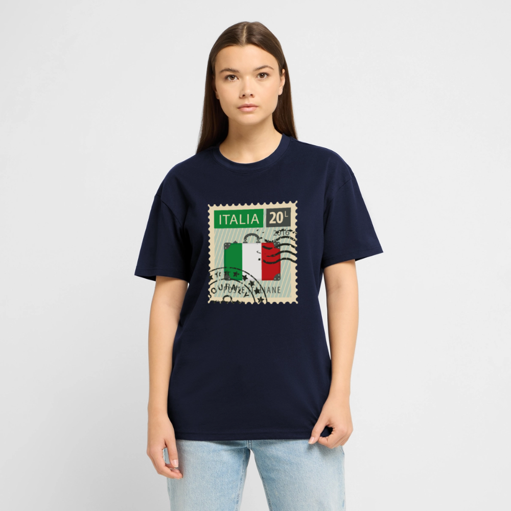 Timbre Italie | T-shirt Unisexe - marine