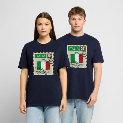 Timbre Italie | T-shirt Unisexe - marine