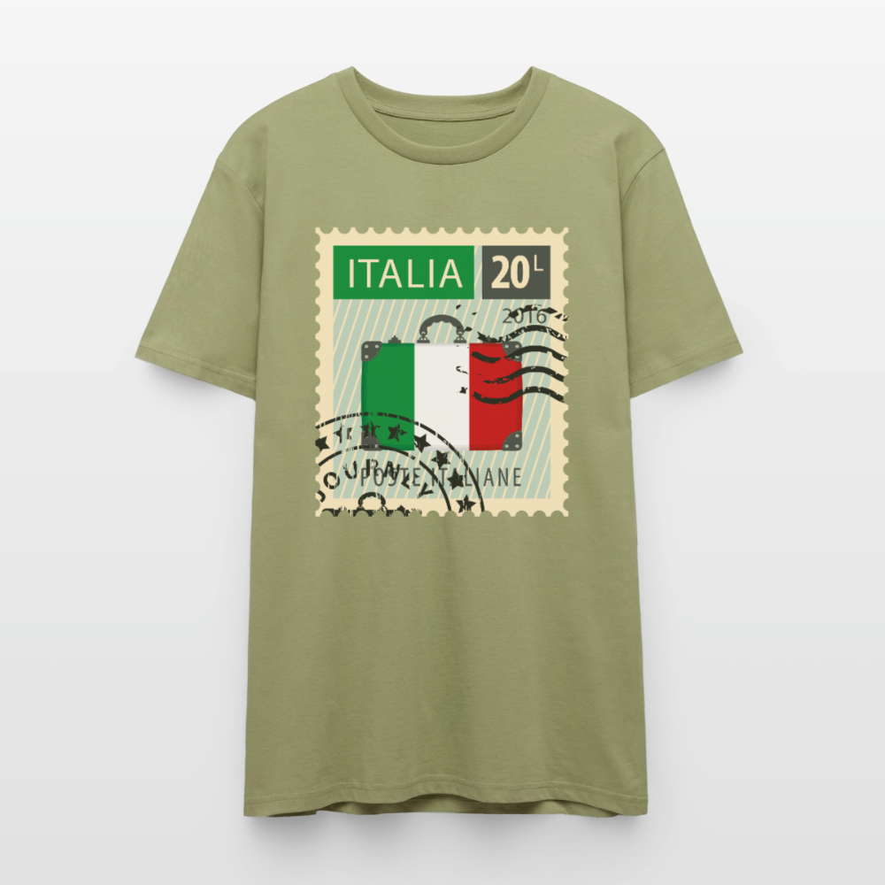 Timbre Italie | T-shirt Unisexe - vert brouillard